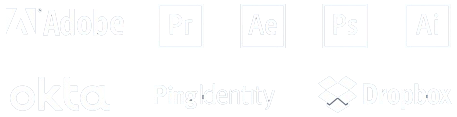 Integrations with Adobe, support for SSO, and more! We work where you work.